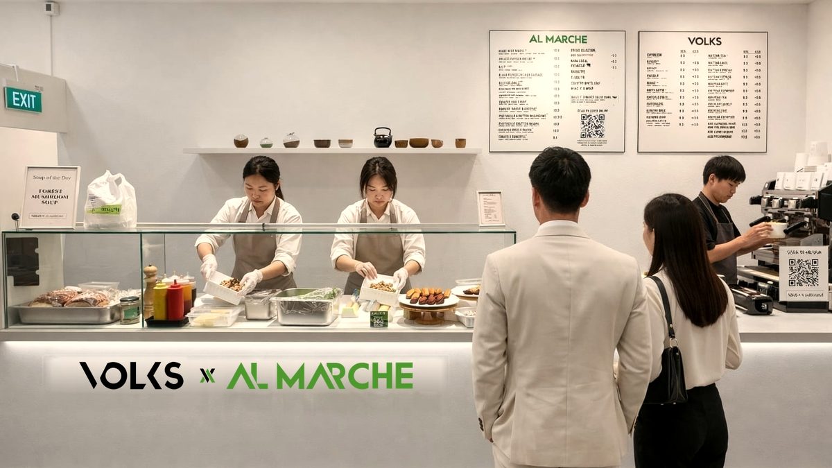 Volks × Al Marche at Marina Bay Link Mall